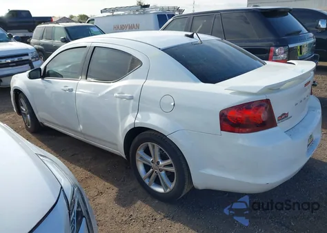 2012 Dodge Avenger Sxt Plus from USA, damaged, VIN 1C3CDZEG4CN117071